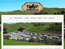 Tablet Screenshot of indianhillsranch.com